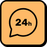 24/7 Chat Icon